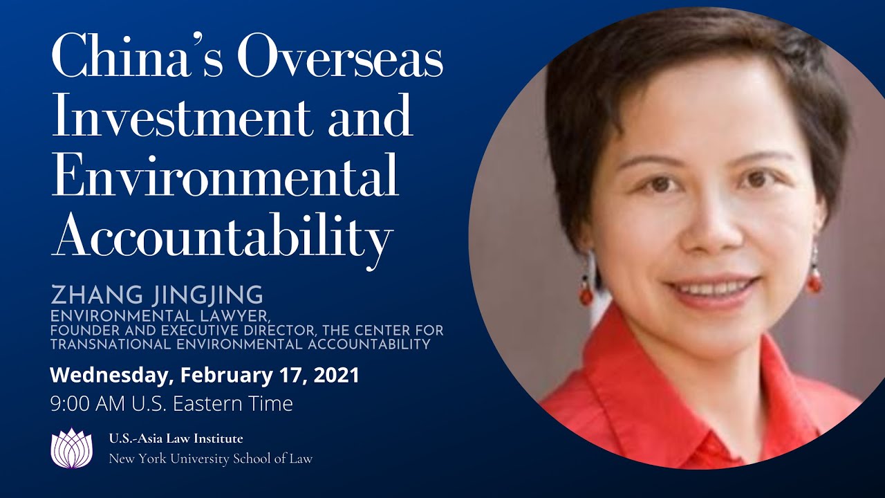 China’s Overseas Investment and Environmental Accountability