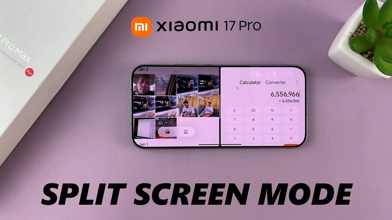 Как разделить экран на Xiaomi 17 Pro
