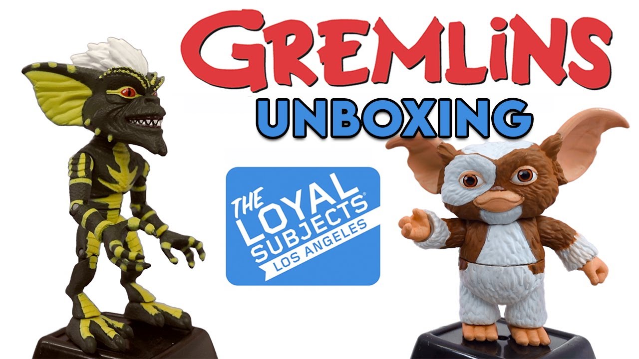 Unboxing Gremlins Action Figures from The Loyal Subjects