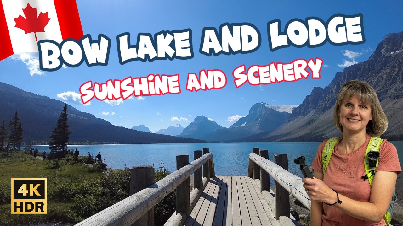Bow Lake & Lodge Adventure: A Perfect Sunny Day