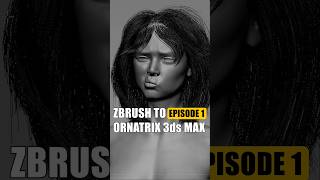 #shorts ZBrush to Ornatrix Hair Export. Ep1 Teaser!