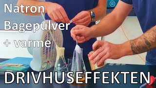 Forsøg drivhuseffekten