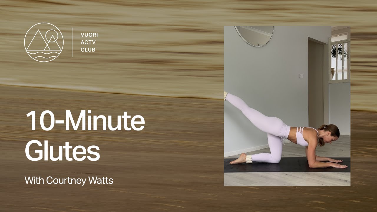 Pilates | 10 Min Glutes - YouTube