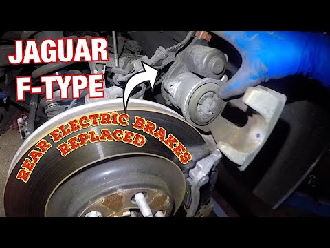 How to replace rear brake pads on Jaguar F-Type 2015 and more