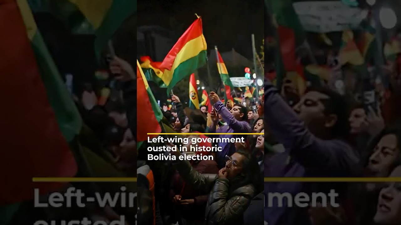 أُطيح بحكومة اليسار في انتخابات تاريخية في بوليفيا