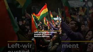 Left-wing government ousted in historic Bolivia election