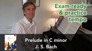 Prelude in C minor (BWV 999) by J. S. Bach: ABRSM Grade 4 Piano (2021 & 2022) - A1