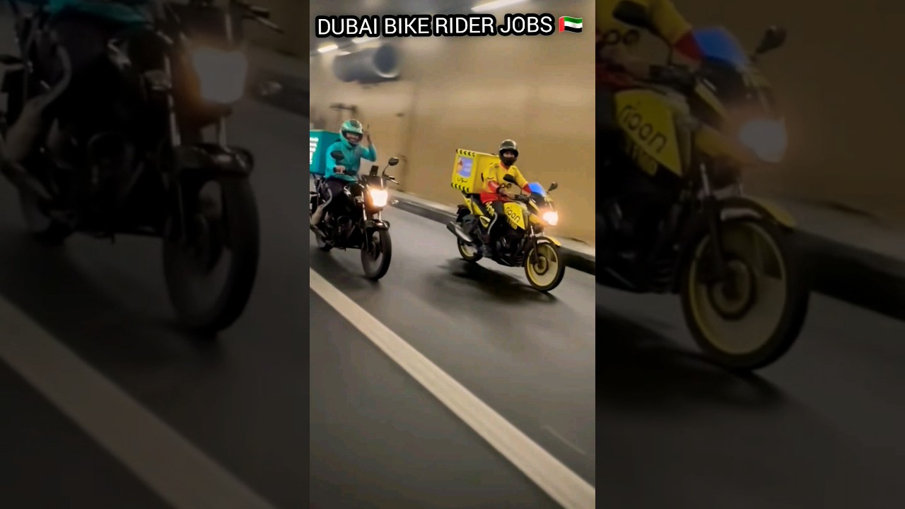 Hiring Bike Riders, Dubai Delivery bike Riders Jobs, Bike Rider Job in Dubai. 