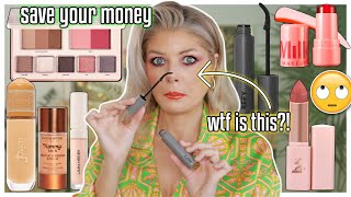 Trying all the NEW MAKEUP so you don't have to (no seriously, stay away from these...)