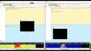 Howto transmit pictures via HF -- Vol. 2 -- A simulation.