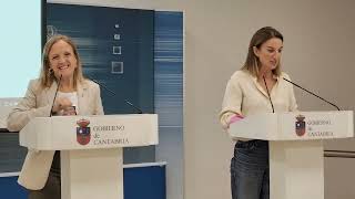 Víctimas del terrorismo. Isabel Urrutia y Silvia Gómez. Sede Gobierno Cantabria. Lunes, 23 / junio