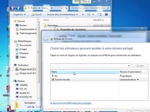Vidéo: Comment Activer Le Partage De Dossiers