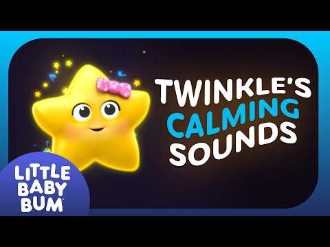Calming Twinkle Little Star | Little Baby Bum | 💤 Bedtime, Wind Down, and Sleep with Moonbug Kids