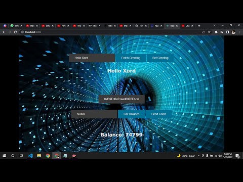 Ethereum Dapp | Send Tokens | Write data on Blockchain
