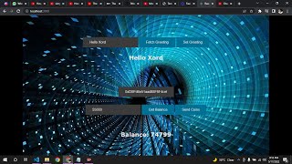Ethereum Dapp | Send Tokens | Write data on Blockchain