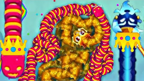 Snake Io Boss Decadence Vs Autumn old Boss Jann Vs Sea Beard Epic Gameplay #SnakeIo #GameTok