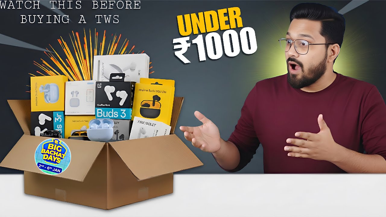 Don’t Miss⚡️Top 5 Best Earbuds Under 1000 In Feb 2026⚡️Best TWS Under 1000🔥Best Earbuds Under 1000