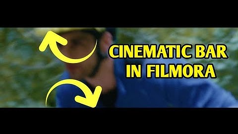 How to Add Cinematic Bars in Filmora