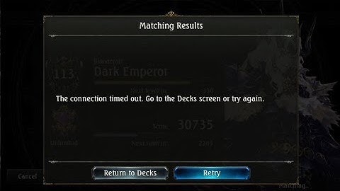 How To Fix Connection Time Out Error In Shadowverse: Worlds Beyond