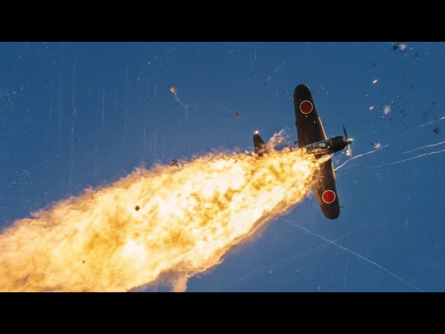 The Brutal Reality of WWII Air Combat. Aerial Battles In Color