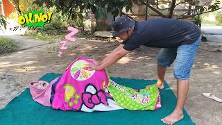 Drama Lucu 😂🥰 Ibu Hamil Melahirkan Di Kerjain Culik Terbelit Selimut