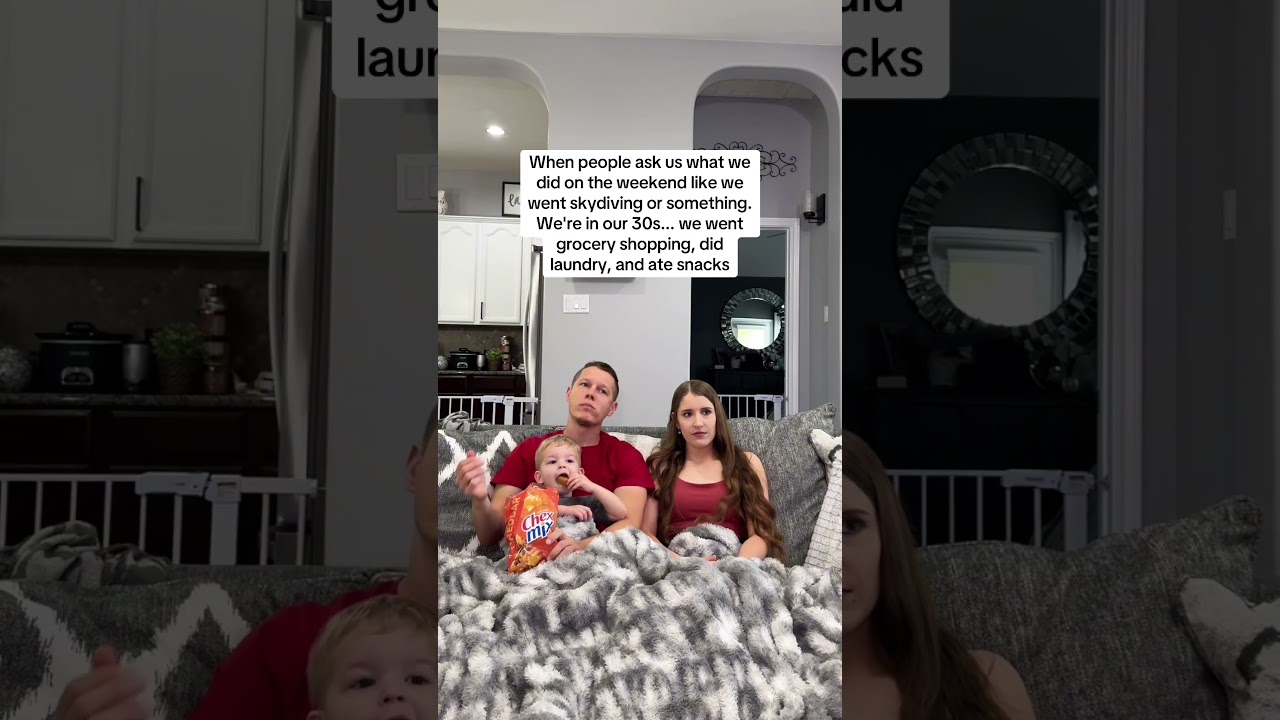 When people ask us what we did on the weekend 