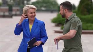 Zelensky promises victory and presents Von der Leyen with Order of Yaroslav the Wise