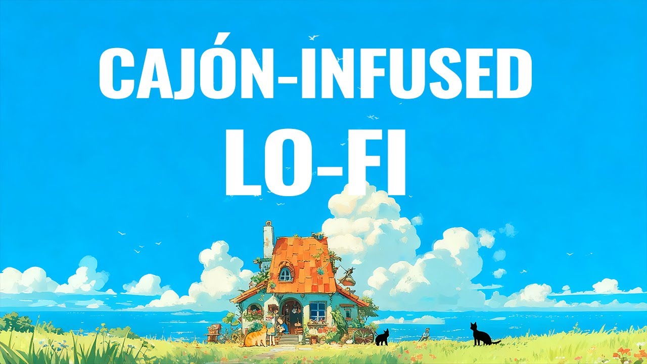 𝑳𝒆𝒕'𝒔 𝒅𝒓𝒆𝒂𝒎 𝒔𝒍𝒐𝒘𝒍𝒚   3-Hour Late Night Cajón Lofi | Slow Wooden Box Beats & Chill Vibes, ENJOY IT！