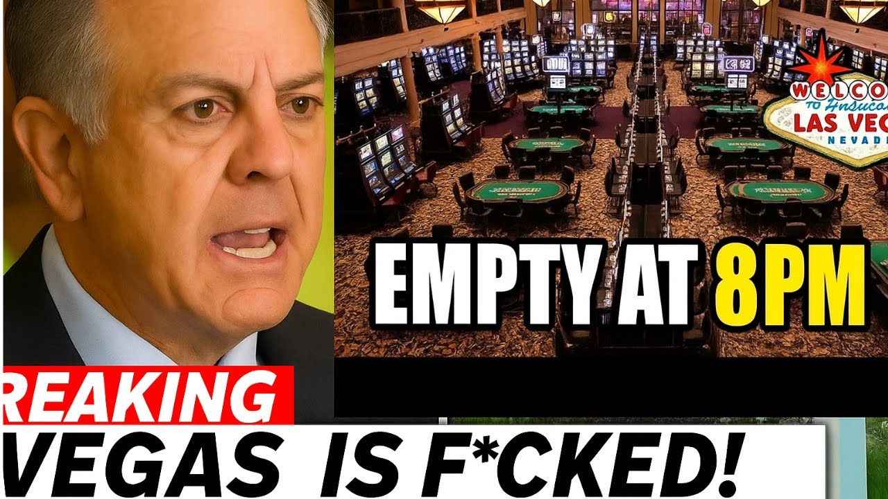 Las Vegas Strip EMPTY at 8PM - What's Really Happening to Sin City