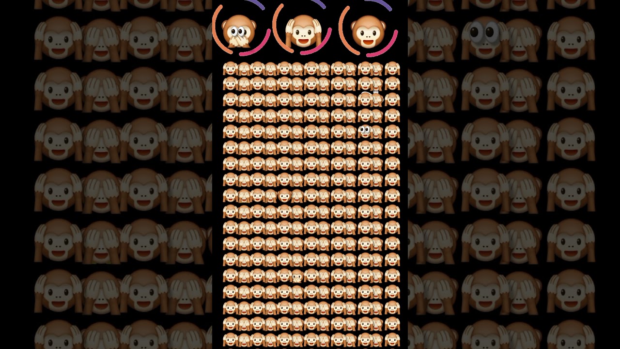 Find the odd one, emoji quiz  