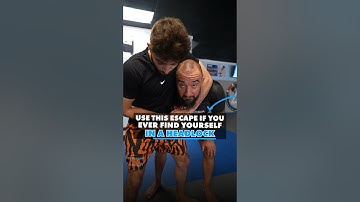 Use this escape if you ever find yourself in a headlock in Jiu Jitsu!#jiujitsu #jiujitsutips