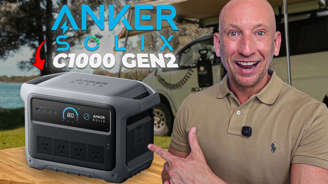 Anker SOLIX C1000 Gen 2 Portable Power Station – Real World Demo & Test (Camping, Beach, RV, Home)