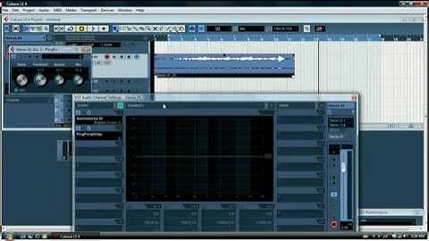 Cubase How to Add effects - Reverb, Echo and EQ (Equalization).