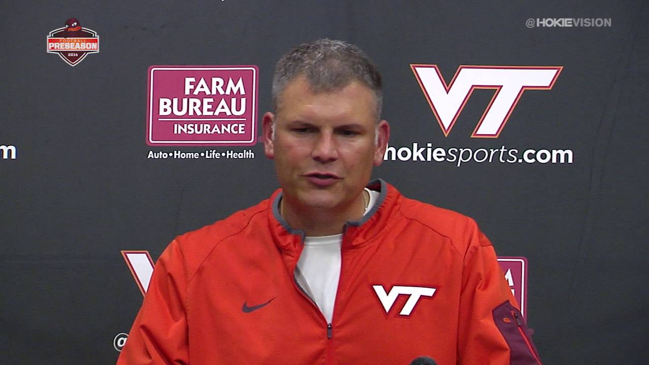 Virginia Tech Football Coach Fuente YouTube