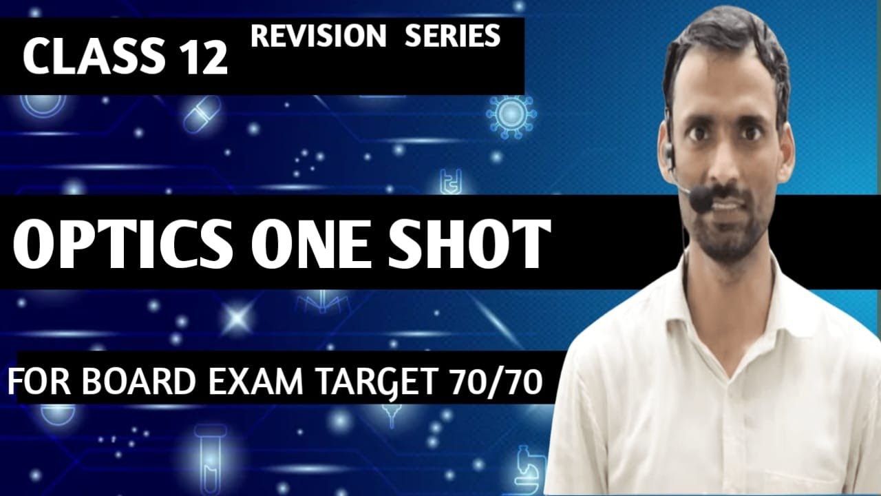Optics One Shot |Class 12 All Concepts &PYQ|Physics Revisions |Class 12 Board Exam