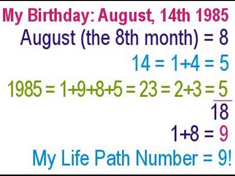 Numerology Calculator Your Life Path Number And Meaning