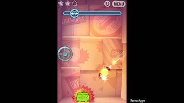 ‪Cut the Rope Experiments 4-24 Walkthrough 3 Star ‬(‪Rocket Science)‬