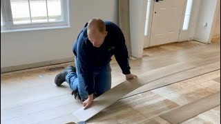 How to install Hewn vinyl flooring