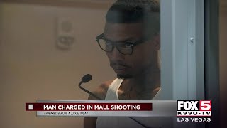Fashion Show Mall shooting suspect appears in court