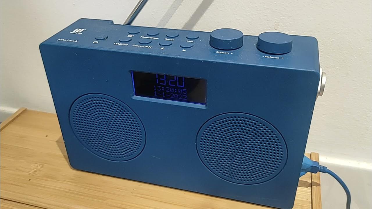 Setting Station Presets on the John Lewis Spectrum Duo DAB Radio YouTube
