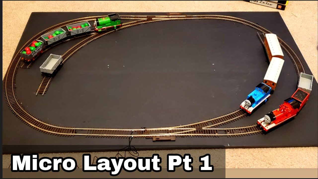 Let's Build a Micro Layout Pt 1 (HO OO Scale)