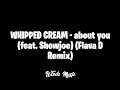WHIPPED CREAM About You Feat Showjoe Flava D Remix mp3