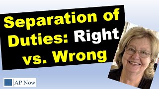 Avoid Audit Issues: Separation of Duties