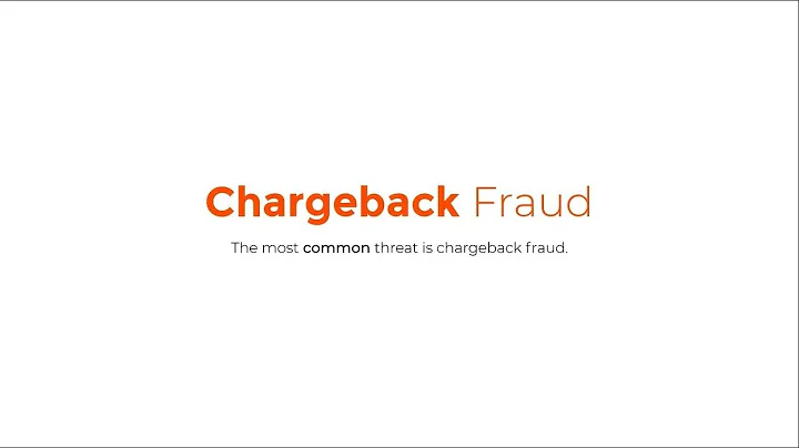 Chargebacks Fraud 101