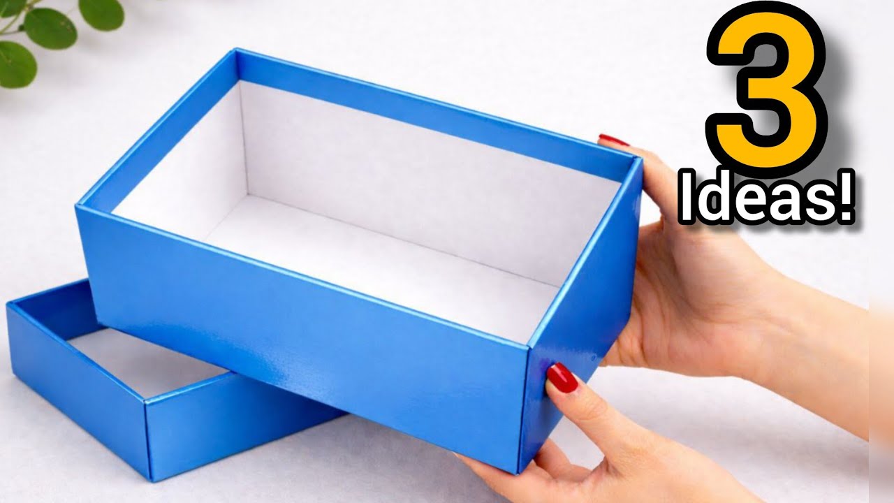 “Amazing DIY Cardboard Treasure Box!”3 Super DIY Ideas With straw and cardboard .  Recycle