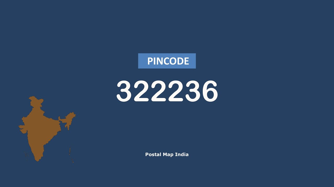 Pincode 322236 - Dhindora, Jatnagla, Pali, Jagar & More - YouTube