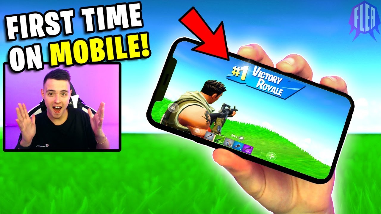Flea Tries Fortnite Mobile For The First Time Youtube