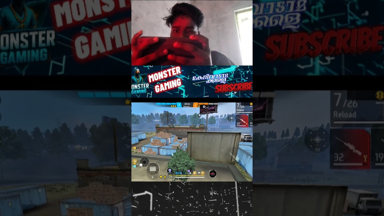 First facecam video🥵! freefire💥