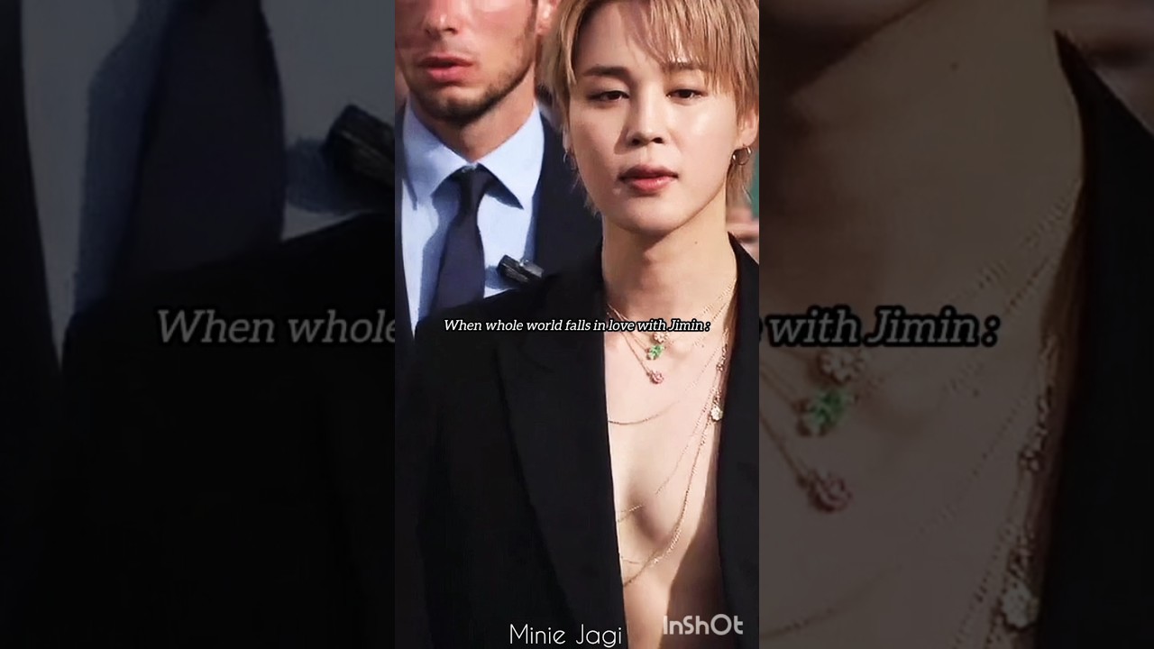 WHEN EVERYONE FELL FOR GOLDEN ANGEL AT PFW 💫🫶 #jimin  #dior #bts #jimindior #miniejagi