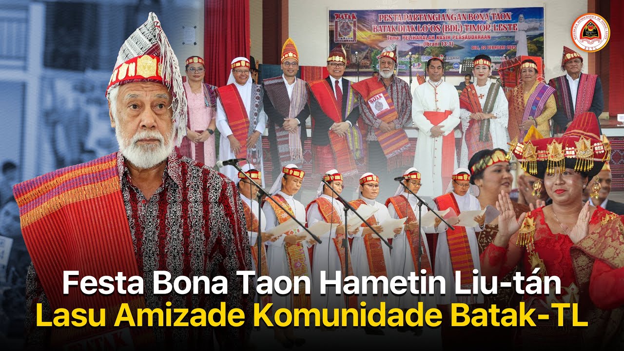 Festa Bona Taon Hametin Liu-tán Lasu Amizade Komunidade Batak-TL
